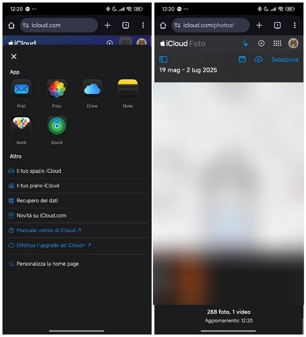 Come archiviare foto su iCloud