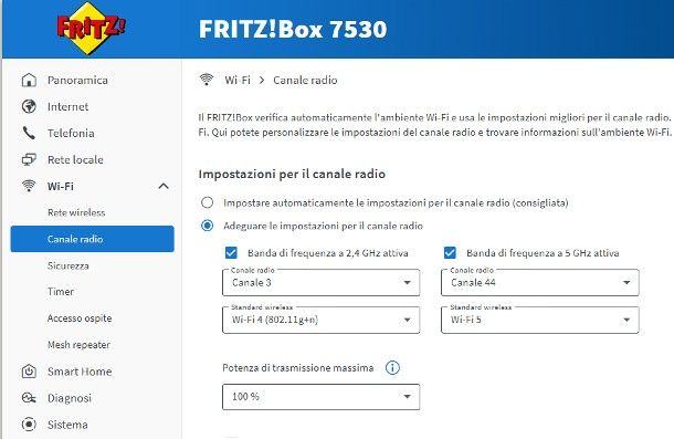 Come cambiare canale WiFi: TIM