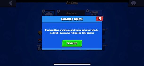 Come Cambiare Il Nome Su Brawl Stars Salvatore Aranzulla - come si mette il nome colorato su brawl stars