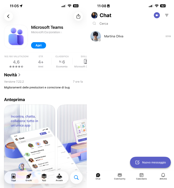 Microsoft Teams iOS