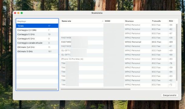 Come trovare il miglior canale Wi-Fi