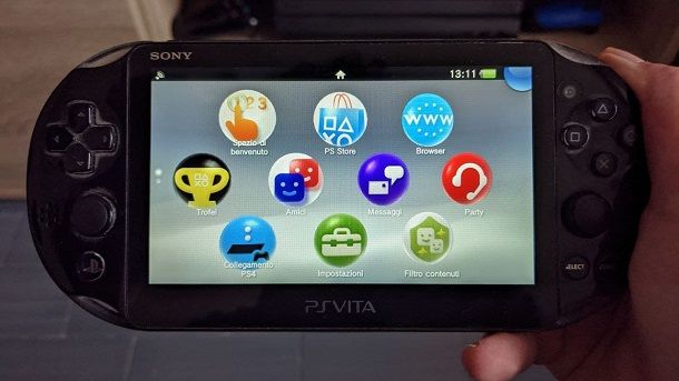 Collegamento PS4 PlayStation Vita