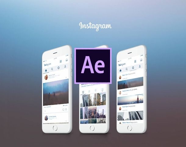 after effects per instagram