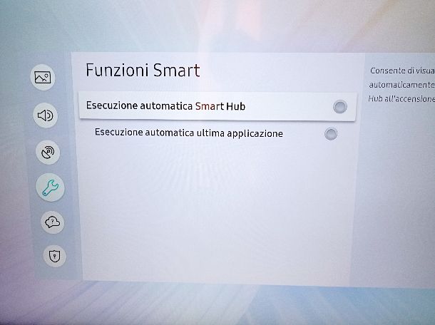 Disattivare Smart Hub