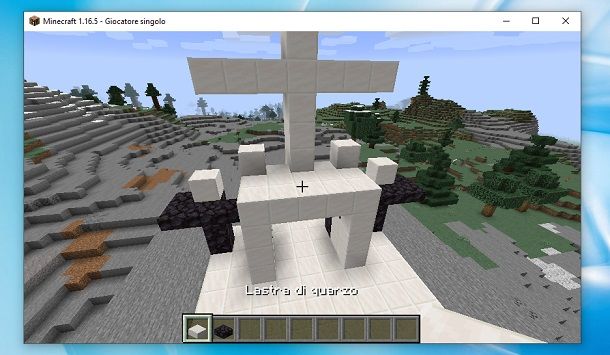 Entrata chiesa Minecraft