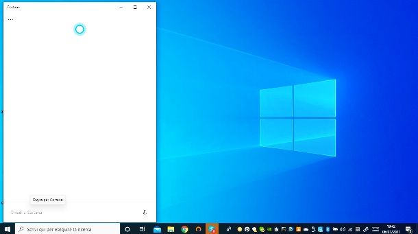 Cortana su PC Windows 10