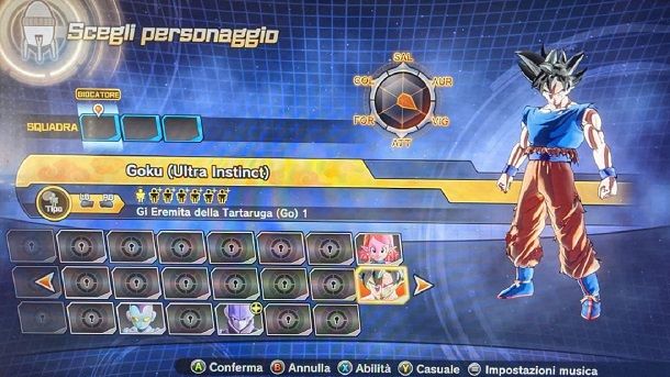 Goku Ultra Instinct Mod Dragon Ball Xenoverse 2