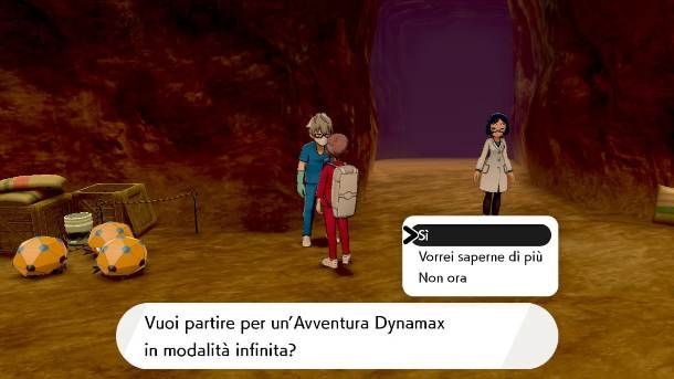 Avventura Dynamax in modalita infinita