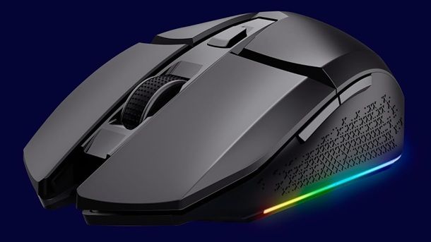 LED e supporto software mouse