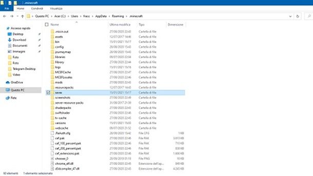 Come recuperare un mondo di Minecraft cancellato PC