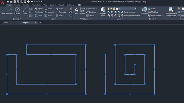 polilinea su autocad