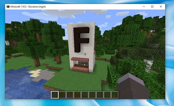 Fast Food finito Minecraft