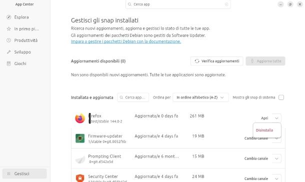 Come disinstallare un programma definitivamente dal Linux