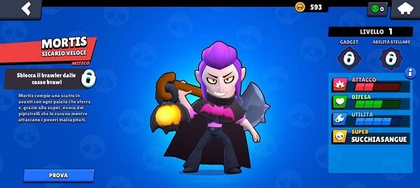 Come Trovare Mortis Gratis Su Brawl Stars Salvatore Aranzulla - personaggi di brawl stars mort