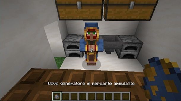 Mercante shop Minecraft