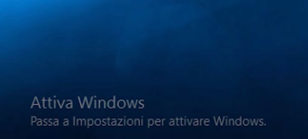 Attiva Windows