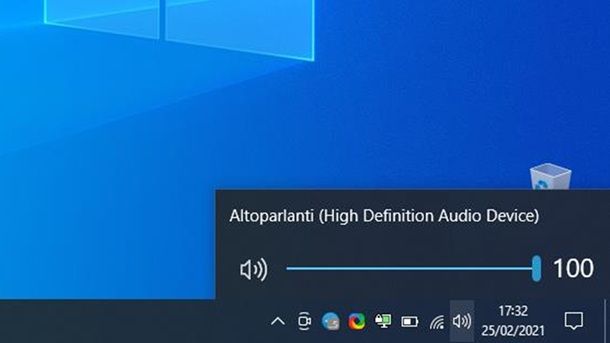Non funziona l'audio del PC Windows 10