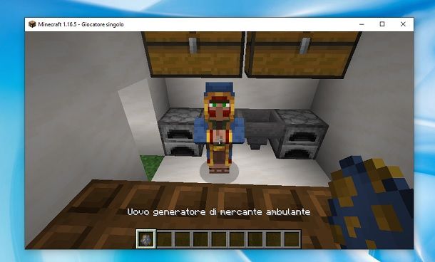 Mercante ambulante Minecraft