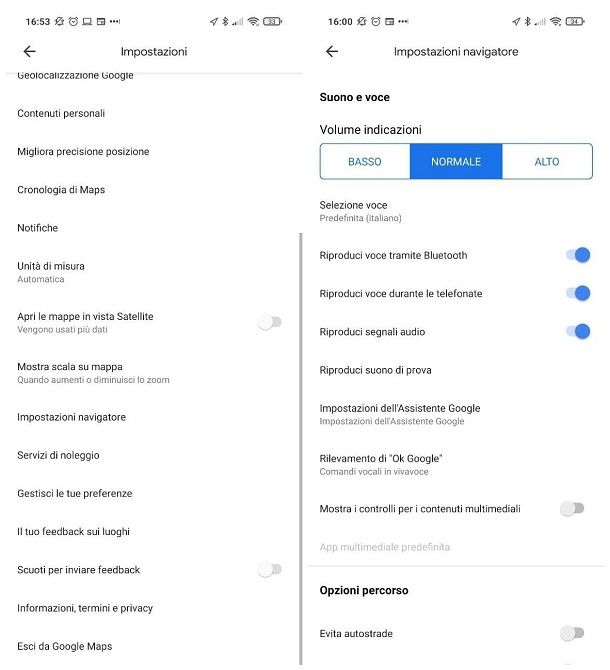 Come cambiare voce a Google Maps Android