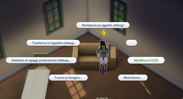 Modifica in CUS The Sims 4