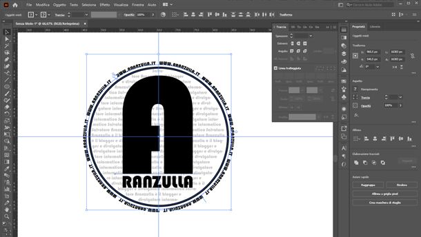 COME DISEGNARE UN LOGO IN ILLUSTRATOR