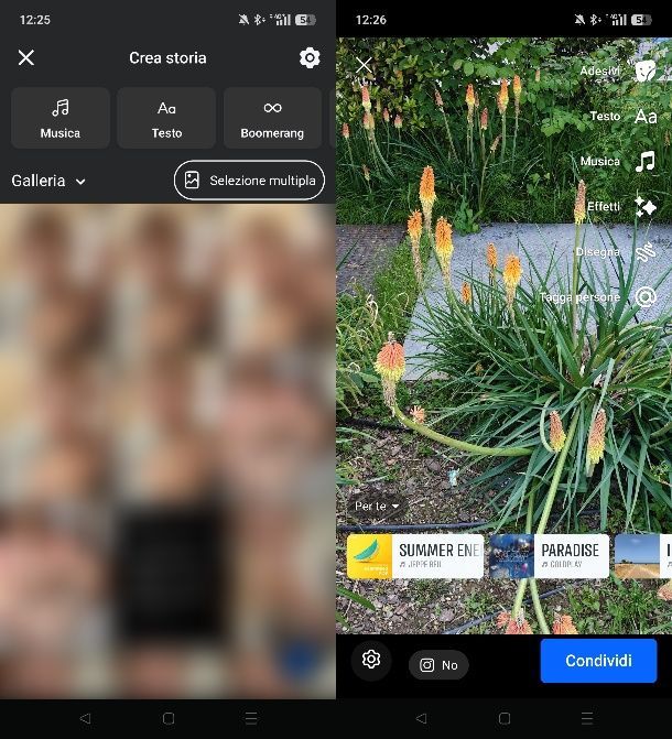 Come fare le storie di Facebook