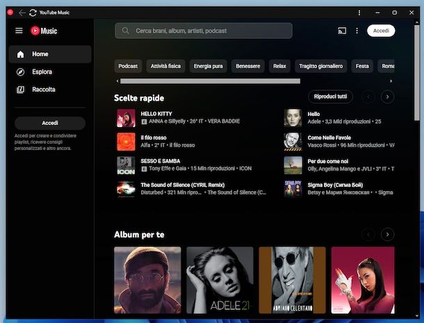 YouTube Music PWA