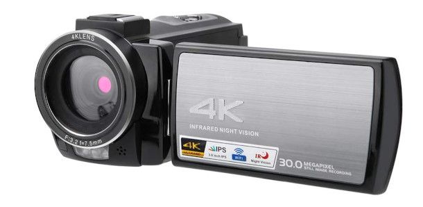 Videocamera 4k frontale