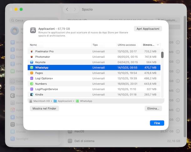 Come disinstallare un programma da Mac