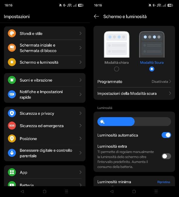 Come cambiare colore alla barra delle applicazioni su Android