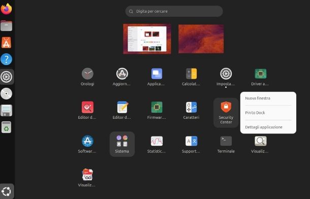 Come ripristinare icone barra applicazioni: Linux