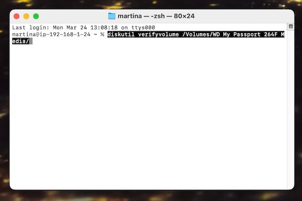Terminale macOS