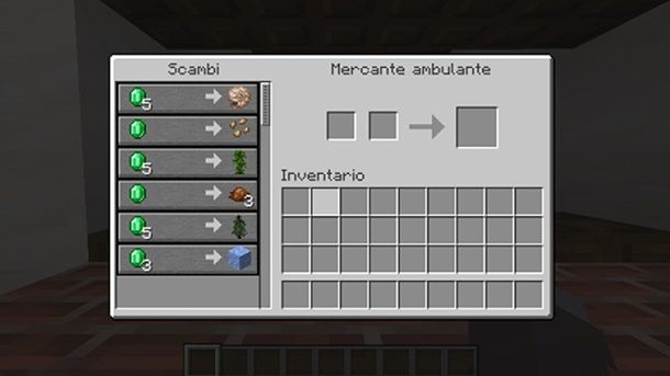 Smeraldi Minecraft