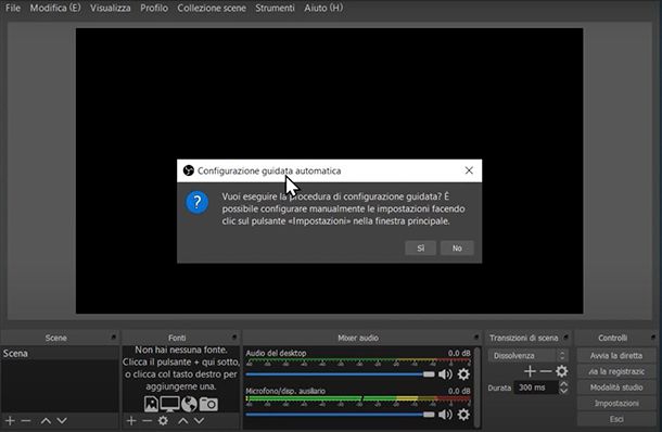 Come realizzare un video tutorial con OBS