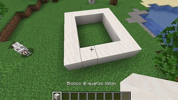 Blocco di quarzo liscio Minecraft