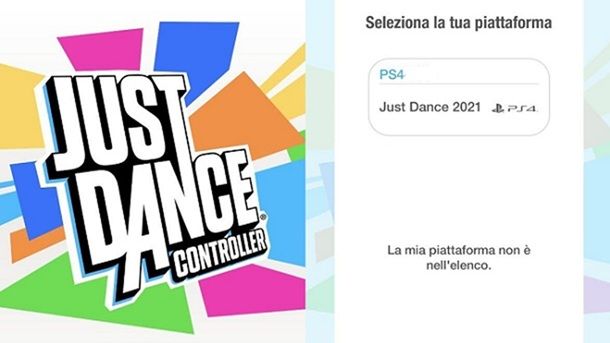 Configurare controller Just Dance