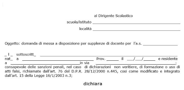 MAD scuola modello