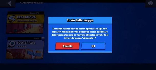 Pubblica mappa Brawl Stars