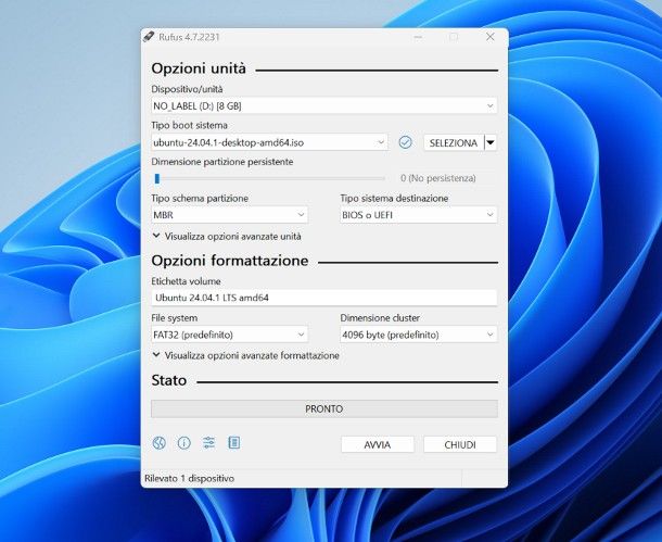 Come masterizzare ISO su USB