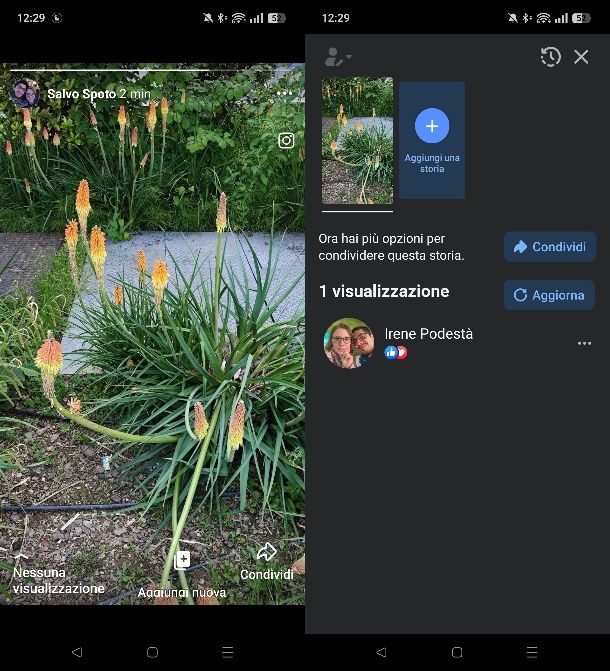 Come fare le storie di Facebook