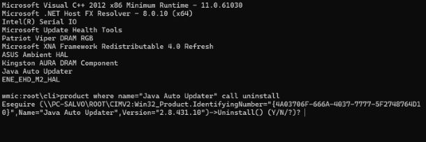 Disinstallare un programma definitivamente su Windows 11