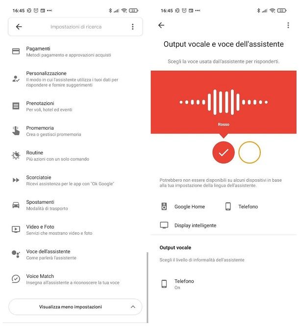 Come cambiare voce all'Assistente Google