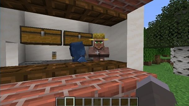 Fast food popolato Minecraft