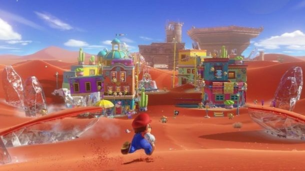 Super Mario Odissey Open World