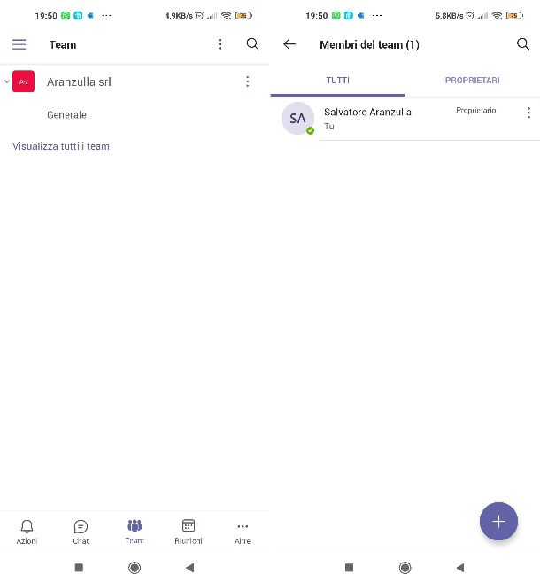 Microsoft Teams app