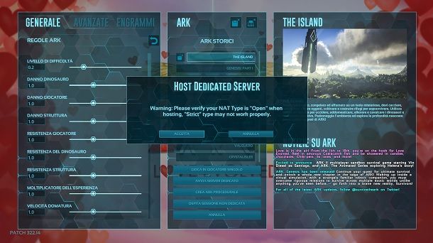 Come creare un server dedicato ARK PC