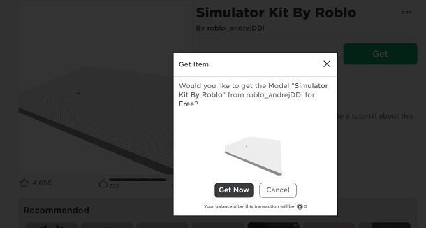 Simulator Kit By Roblo Roblox