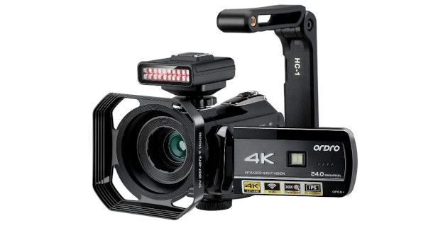 HDR AC3 ORDRO videocamera 4K