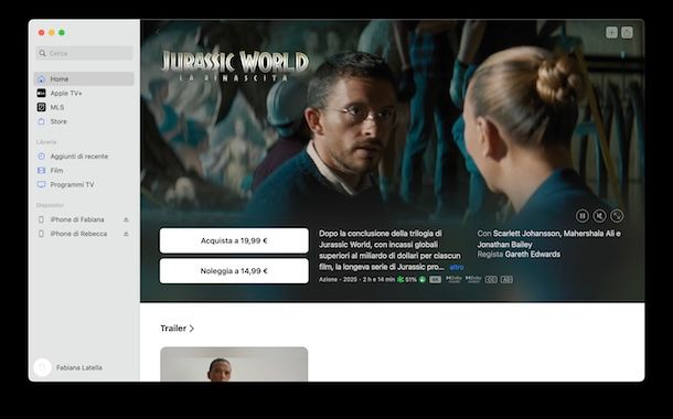 Acquistare film online