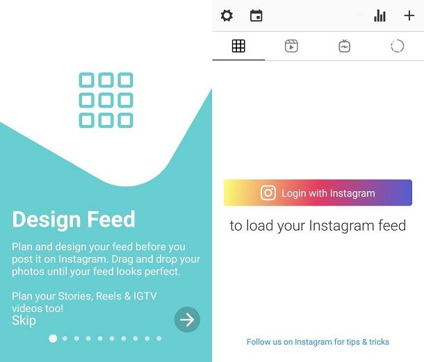 App per avere un bel profilo Instagram